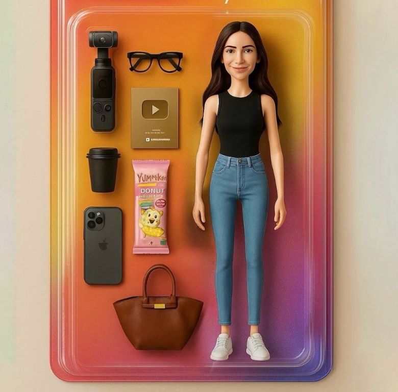 Delicate girl's daily carry ai doll